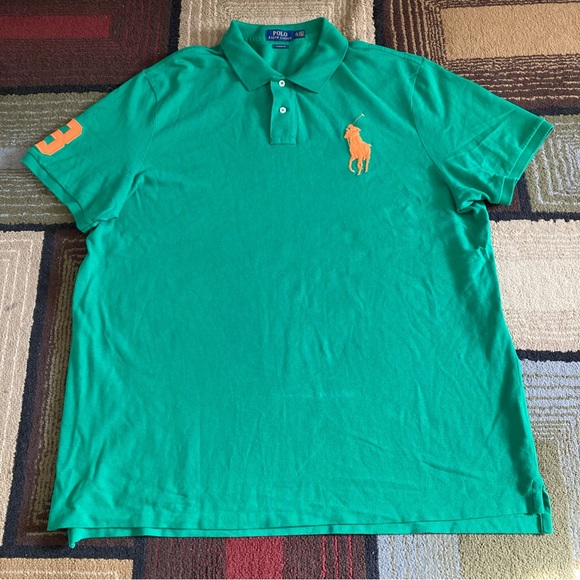 Polo Ralph Lauren Other - Polo Ralph Lauren Classic Fit Big Pony #3 Polo Shirt Short Sleeve Men's Sz 2XL